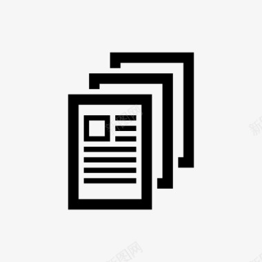文件右上角文档文件夹图标图标