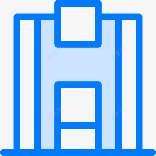 气缸组气缸组5蓝色图标svg_新图网 https://ixintu.com 气缸 蓝色
