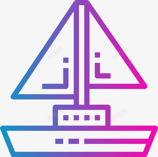 帆船运输109坡度图标svg_新图网 https://ixintu.com 坡度 帆船 运输109