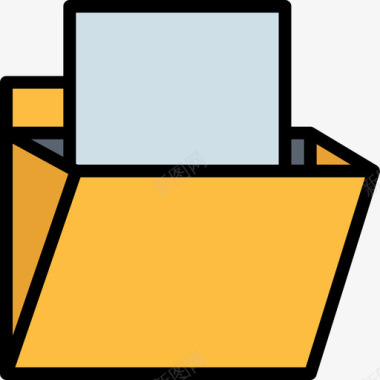 文件夹硬件12线性颜色图标图标