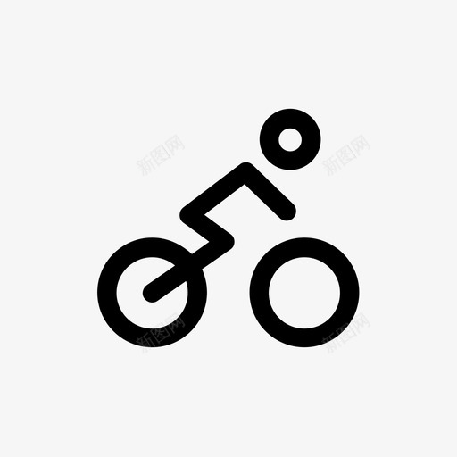 自行车运动员运动应用图标svg_新图网 https://ixintu.com 应用 自行车运动员 运动