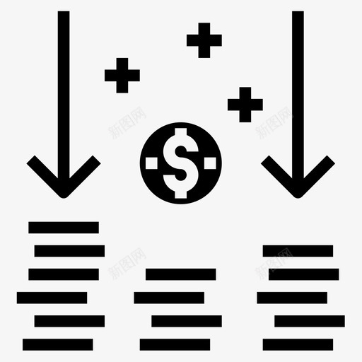 硬币银行43填充图标svg_新图网 https://ixintu.com 填充 硬币 银行43