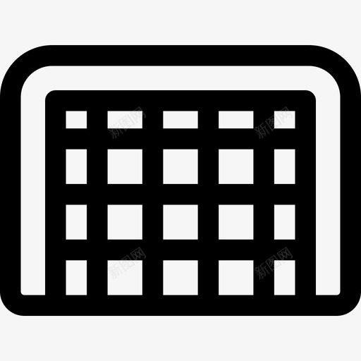 球门35号操场直线图标svg_新图网 https://ixintu.com 35号 操场 球门 直线