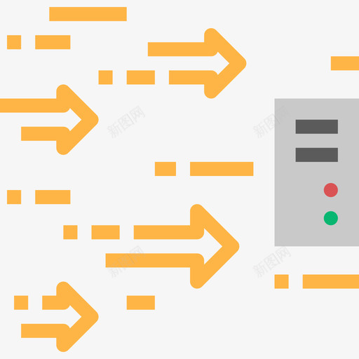 数据数据处理2平面图标svg_新图网 https://ixintu.com 平面 数据 数据处理2