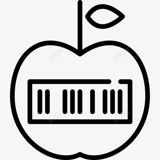 苹果智能农场15线性图标svg_新图网 https://ixintu.com 智能农场15 线性 苹果