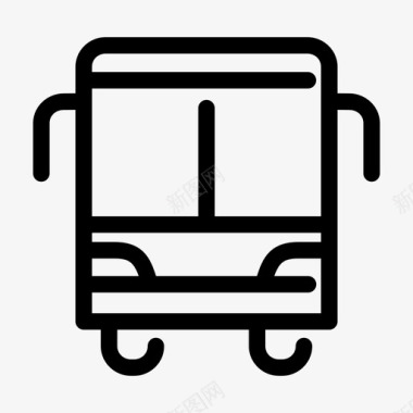 巴士波特兰公共图标图标