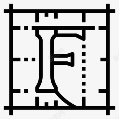 字体字母形状图标图标