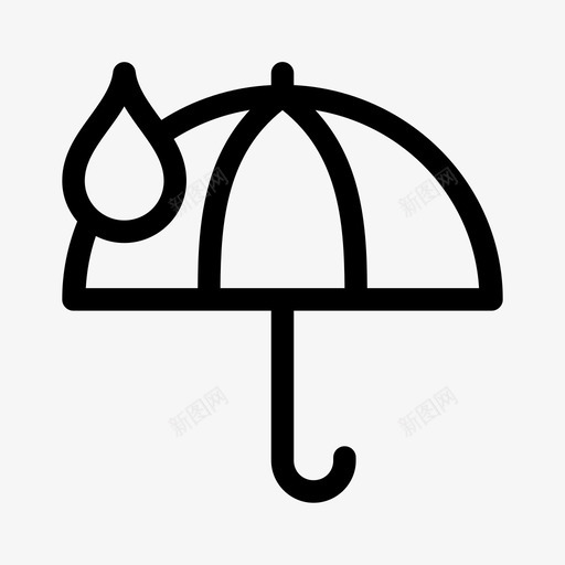 伞卫士健康图标svg_新图网 https://ixintu.com 伞 保护 健康 卫士 随机8中 雨