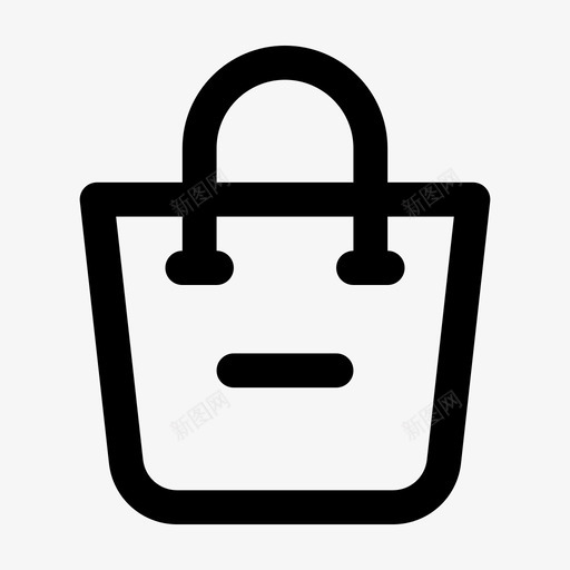 包购买项目图标svg_新图网 https://ixintu.com jumpicon电子商务粗体线 产品 删除 包 购买 购物 项目