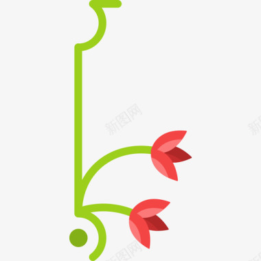 花卉花卉4扁平图标图标