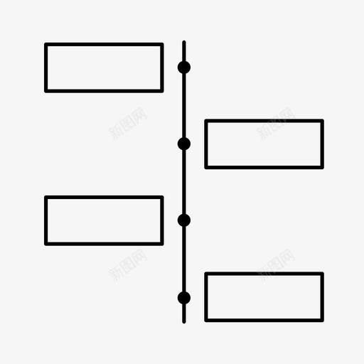 时间线计时表时间表图标svg_新图网 https://ixintu.com 时间线 时间表 计时表