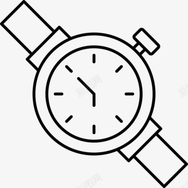 手腕时钟时间表图标图标