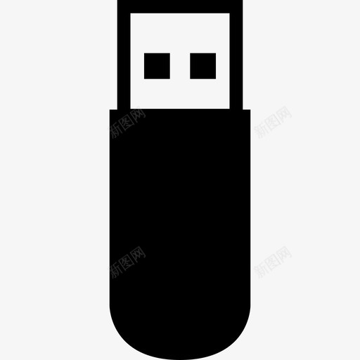 pendrive文件存储器图标svg_新图网 https://ixintu.com pendrive usb 存储器 文件