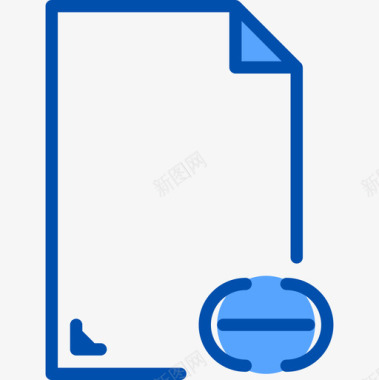 链接文件和文件夹9蓝色图标图标