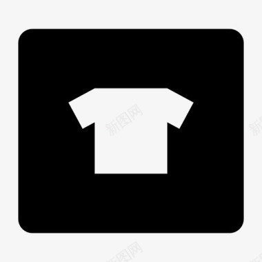 电子商店网上商店衬衫图标图标