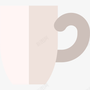 马克杯咖啡厅80扁平图标图标
