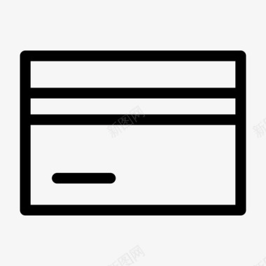 信用卡借记卡基本用户界面图标中等图标