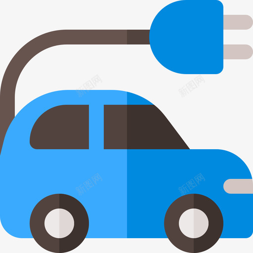 电动汽车可再生能源15平板图标svg_新图网 https://ixintu.com 可再生能源15 平板 电动汽车