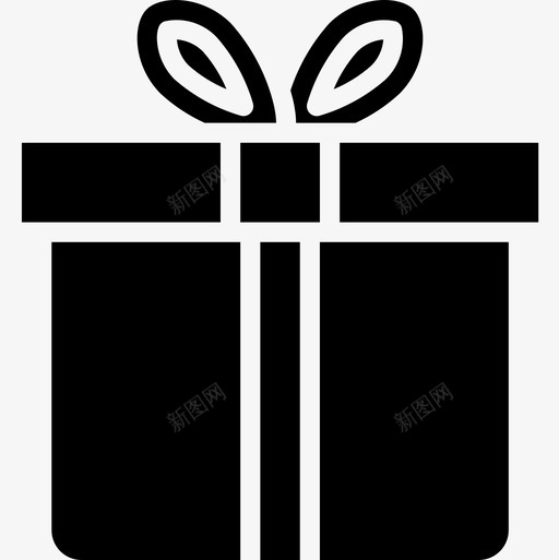礼品盒派对62填充图标svg_新图网 https://ixintu.com 填充 派对62 礼品盒