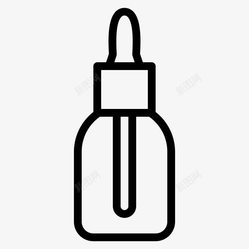 有机油美容化妆品图标svg_新图网 https://ixintu.com 化妆品 有机油 礼品 美容