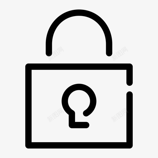 安全锁保险箱图标svg_新图网 https://ixintu.com 保险箱 其他 安全
