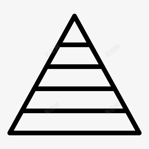 金字塔食物金字塔健康图标svg_新图网 https://ixintu.com 健康 金字塔 金字塔图 食物金字塔