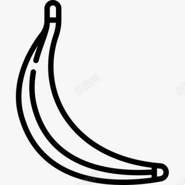 香蕉食品121直系图标图标