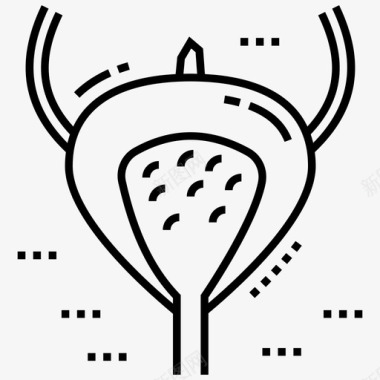 膀胱宫颈输卵管图标图标