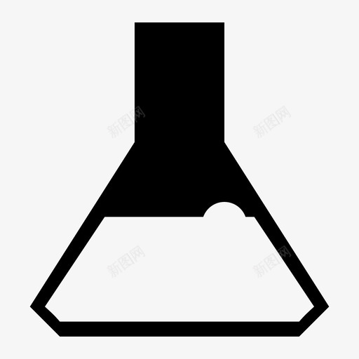 化学锥形瓶实验图标svg_新图网 https://ixintu.com 化学 实验 实验室 概述 锥形瓶