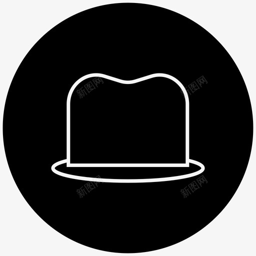 帽子侦探帽时尚图标svg_新图网 https://ixintu.com mf ss 侦探 商业 套装 帽子 时尚