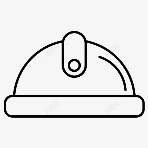建筑工程师安全帽图标svg_新图网 https://ixintu.com 头盔 安全帽 工程师 帽子 建筑