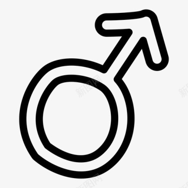 男人性别性别象征图标图标