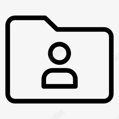 用户文件biodata文件夹图标图标