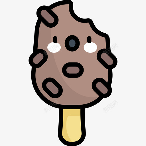 冰棒冰淇淋15线性颜色图标svg_新图网 https://ixintu.com 冰棒 冰淇淋15 线性颜色