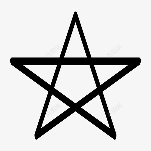 星星几何学垃圾图标svg_新图网 https://ixintu.com 几何学 垃圾 形状 星星 笔划 集合