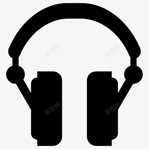 耳机耳机音乐听音乐图标svg_新图网 https://ixintu.com 一般 听音乐 耳机 耳机音乐