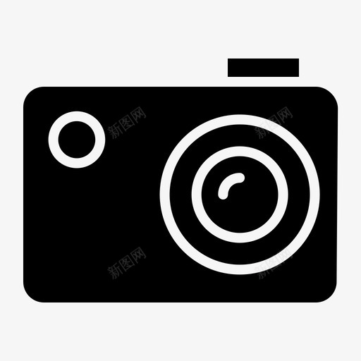 室外摄像机图标svg_新图网 https://ixintu.com 室外摄像机