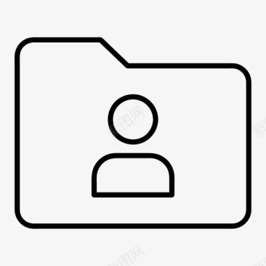 用户文件biodata文件夹图标图标