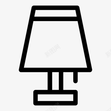 灯具电子照明图标图标
