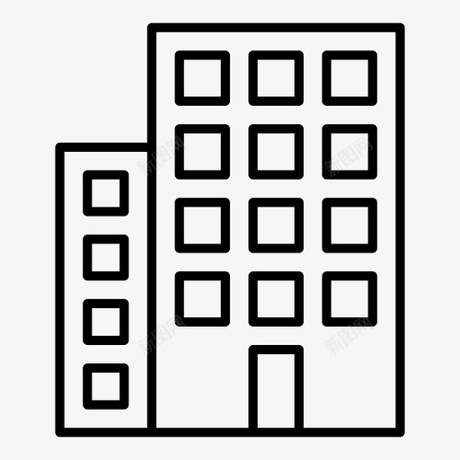 酒店大厦酒店大厦图标svg_新图网 https://ixintu.com 大厦 豪华酒店 酒店 酒店大厦 酒店标牌