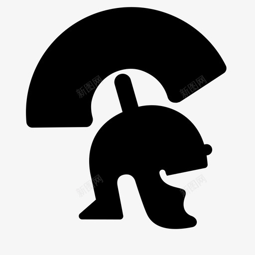 罗马头盔古代保护图标svg_新图网 https://ixintu.com 保护 古代 士兵 头盔 罗马 罗马帝国