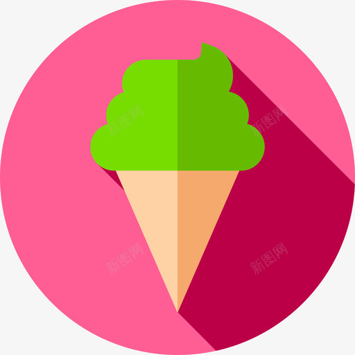 冰淇淋冰淇淋店7公寓图标svg_新图网 https://ixintu.com 公寓 冰淇淋 冰淇淋店7
