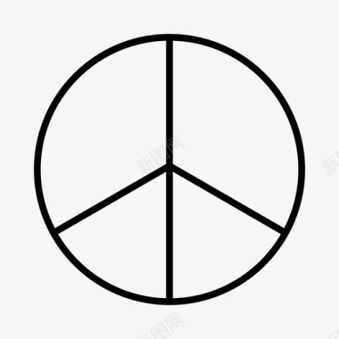 和平激进主义活动家图标图标