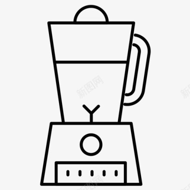 榨汁机搅拌机食物图标图标