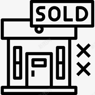 出售房地产131直系图标图标