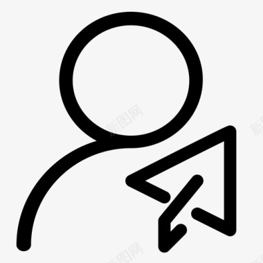 发送人数图标