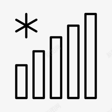 信号移动通知图标图标