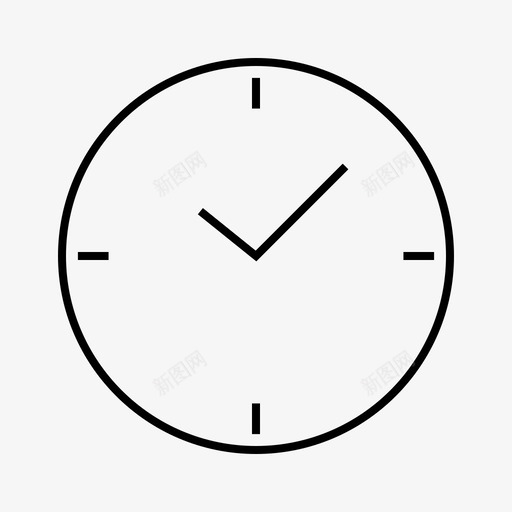 时钟持续时间小时图标svg_新图网 https://ixintu.com 小时 工作 持续时间 时钟 时间 长度