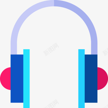 耳机媒体技术9平板图标图标