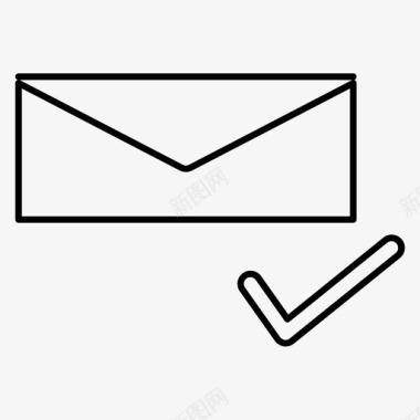 已发送邮件信封信件图标图标